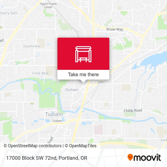 17000 Block SW 72nd map