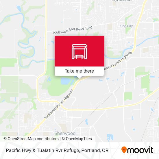 Mapa de Pacific Hwy & Tualatin Rvr Refuge