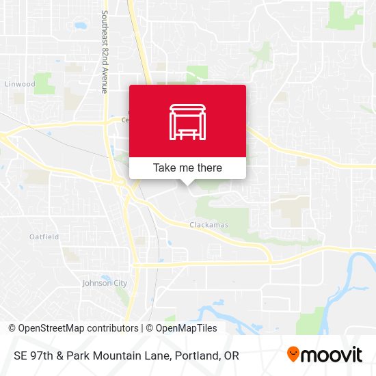 Mapa de SE 97th & Park Mountain Lane