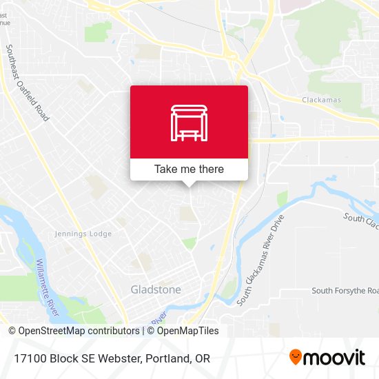 17100 Block SE Webster map