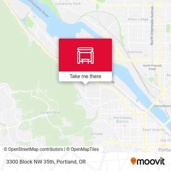 3300 Block NW 35th map