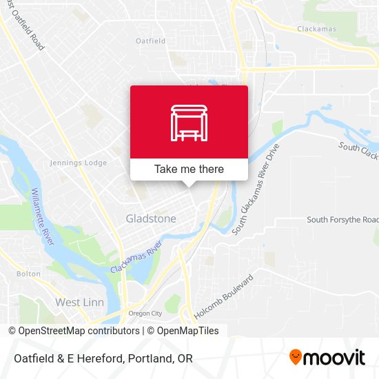 Mapa de Oatfield & E Hereford