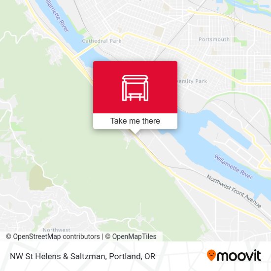 Mapa de NW St Helens & Saltzman