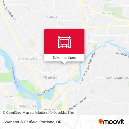 Mapa de Webster & Oatfield