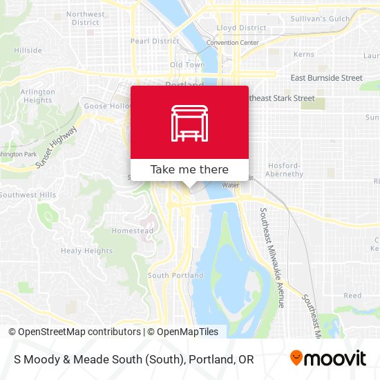 Mapa de S Moody & Meade South