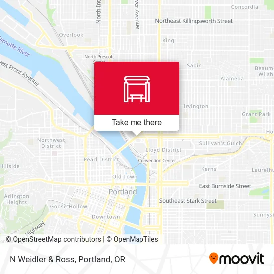 N Weidler & Ross map