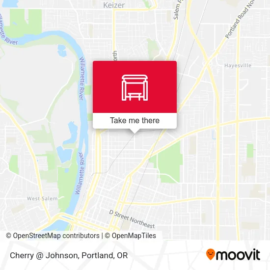 Cherry @ Johnson map
