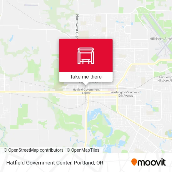 Hatfield Government Center map