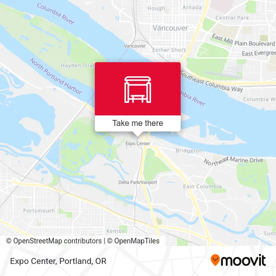 Mapa de Expo Center