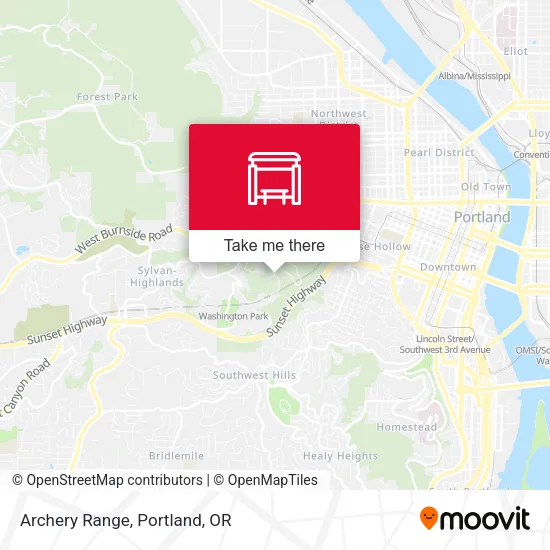 Archery Range map
