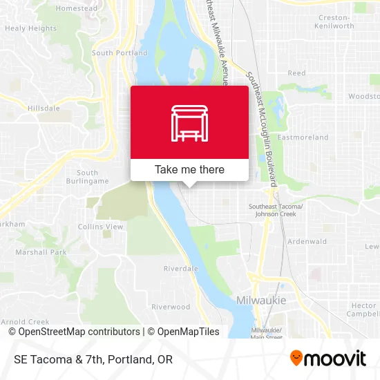 Mapa de SE Tacoma & 7th