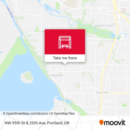 NW 99th St & 20th Ave map