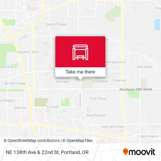 Mapa de NE 138th Ave & 22nd St
