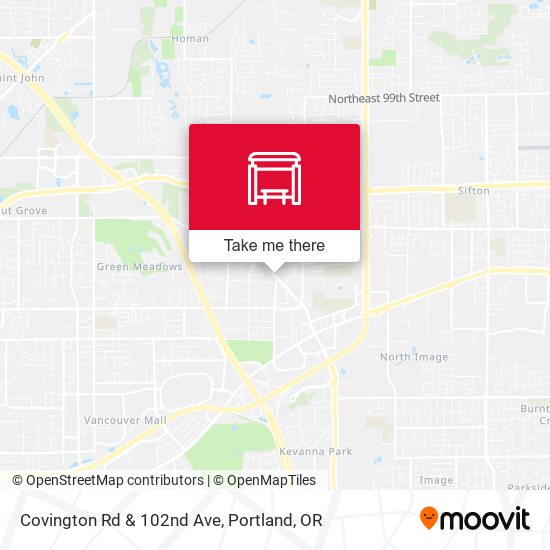 Mapa de Covington Rd & 102nd Ave