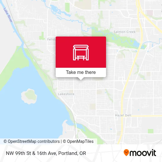 NW 99th St & 16th Ave map