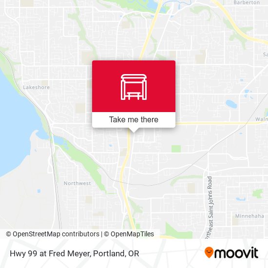 Mapa de Hwy 99 at Fred Meyer