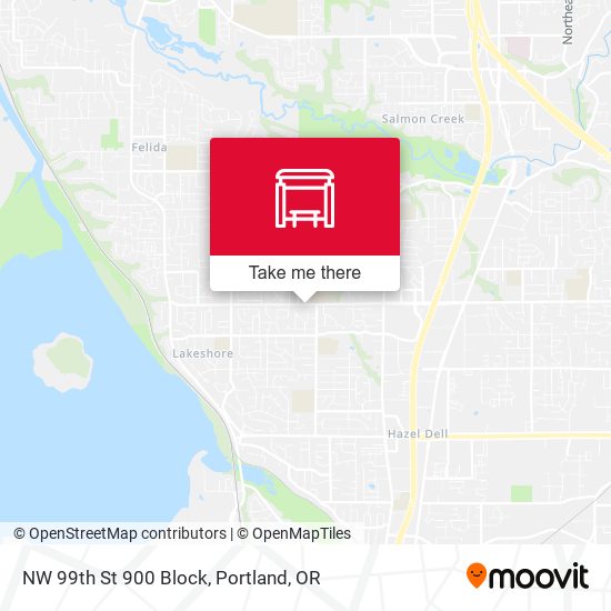 Mapa de NW 99th St 900 Block