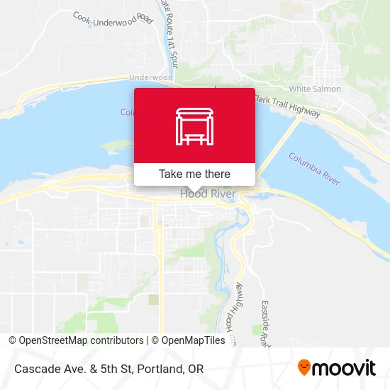 Cascade Ave. & 5th St map