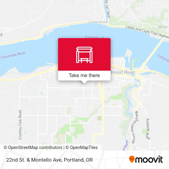 22nd St. & Montello Ave map