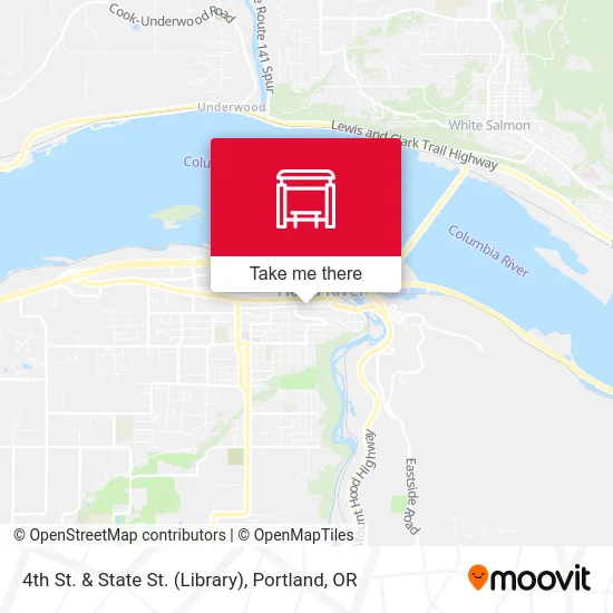 4th St. & State St. (Library) map