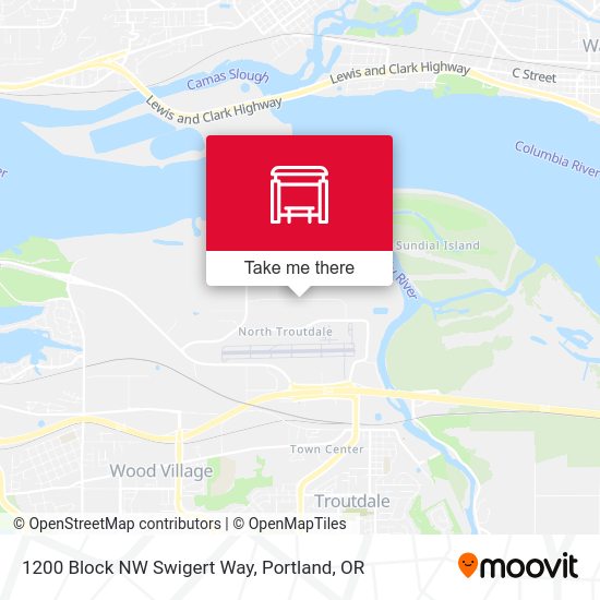 1200 Block NW Swigert Way map
