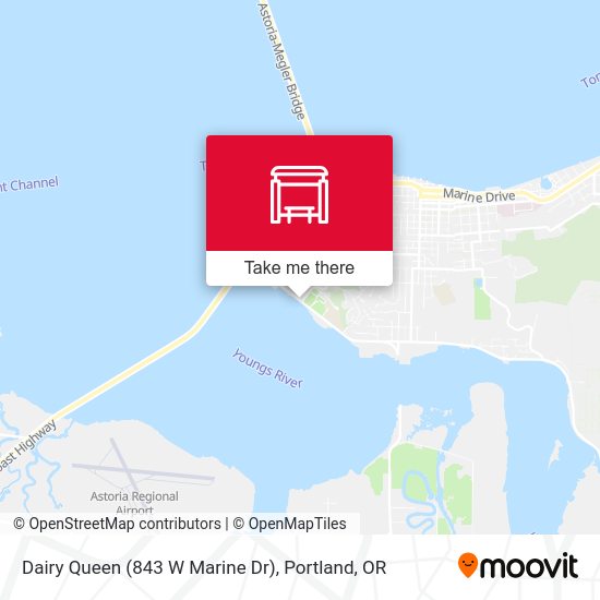 Dairy Queen (843 W Marine Dr) map