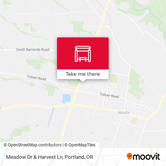 Meadow Dr & Harvest Ln map