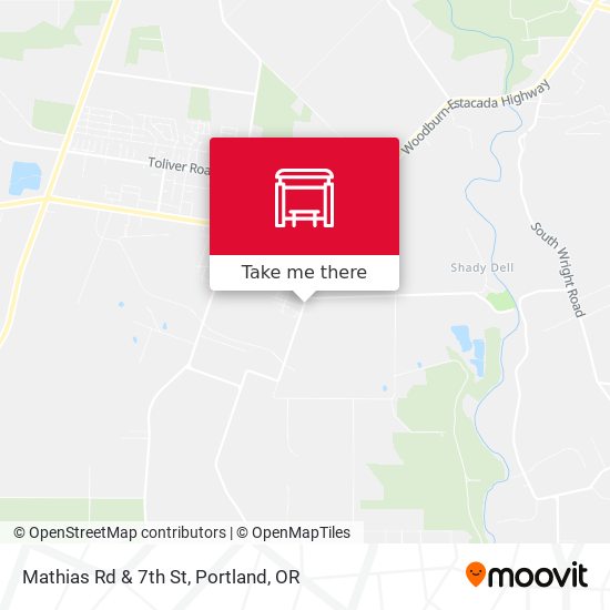 Mapa de Mathias Rd & 7th St