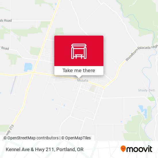 Kennel Ave & Hwy 211 map