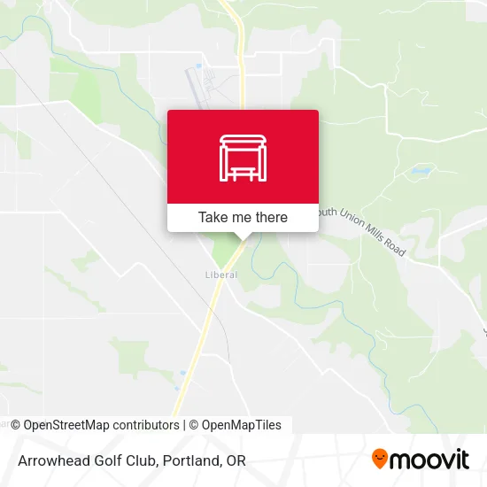 Arrowhead Golf Club map