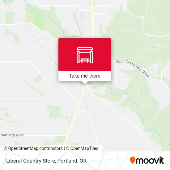 Liberal Country Store map