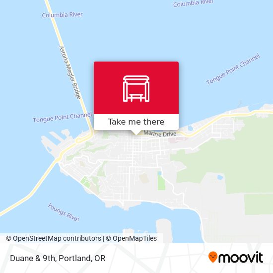 Mapa de Duane & 9th