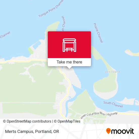 Mapa de Merts Campus