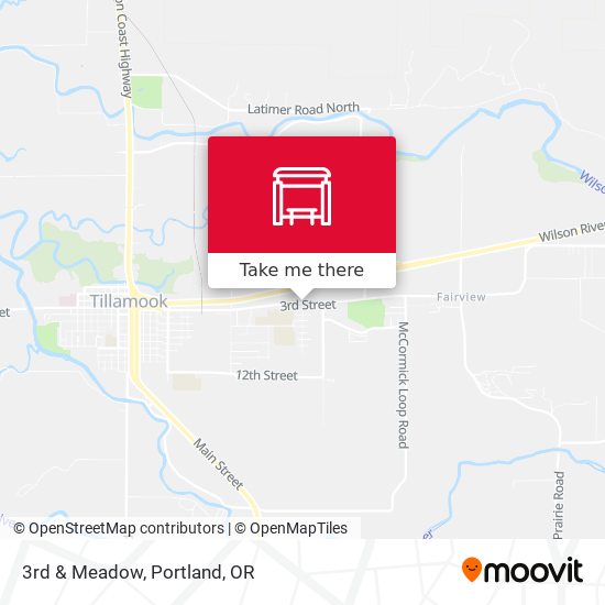 3rd & Meadow map
