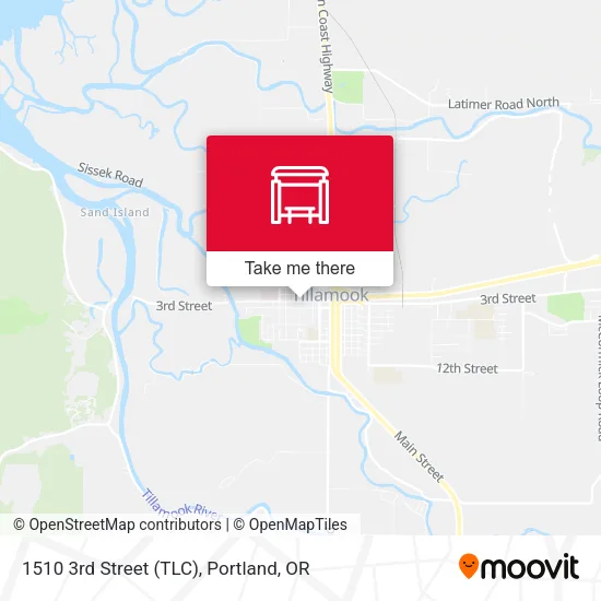 1510 3rd Street (TLC) map