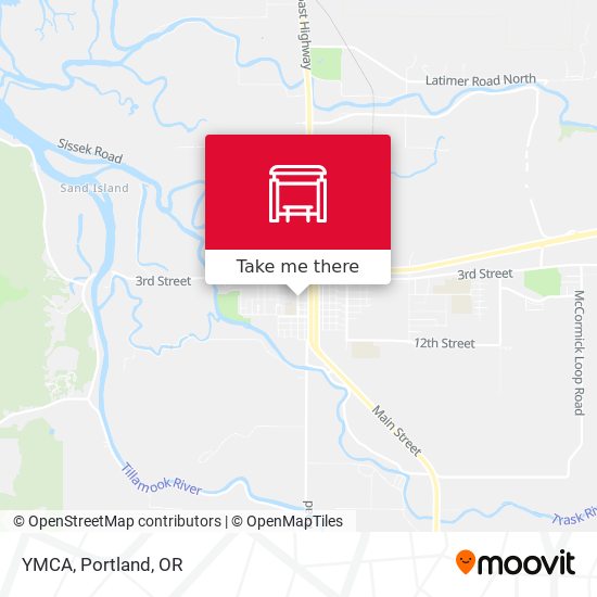 YMCA map