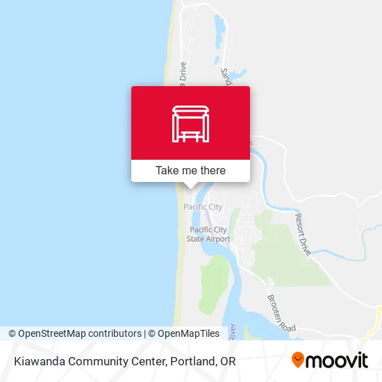 Kiawanda Community Center map