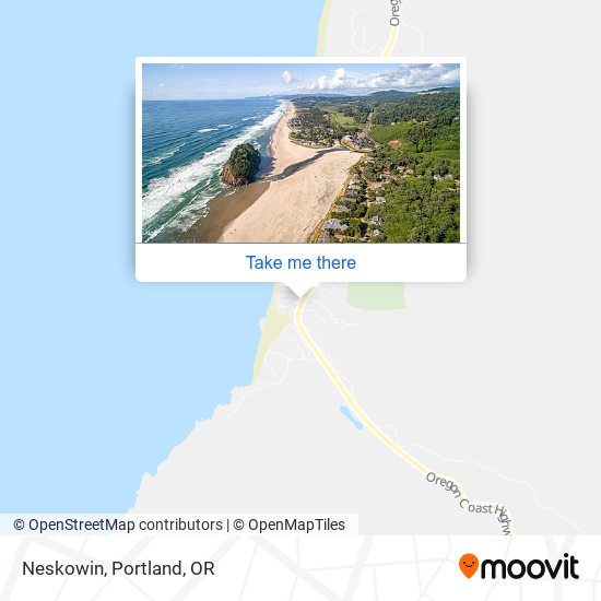 Neskowin map