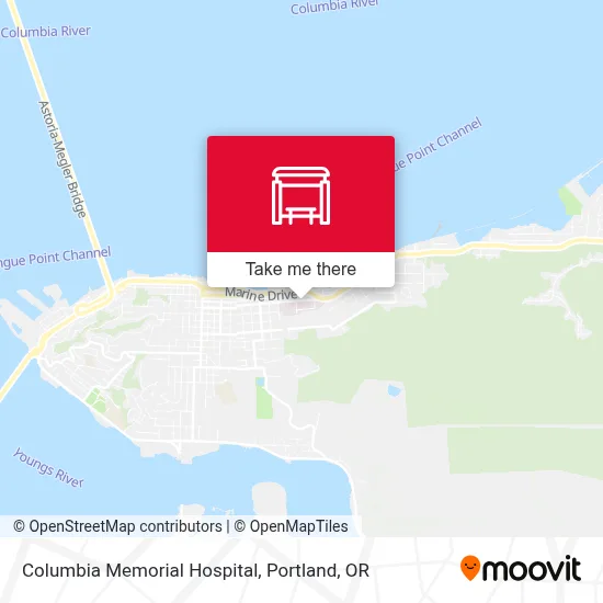 Columbia Memorial Hospital map