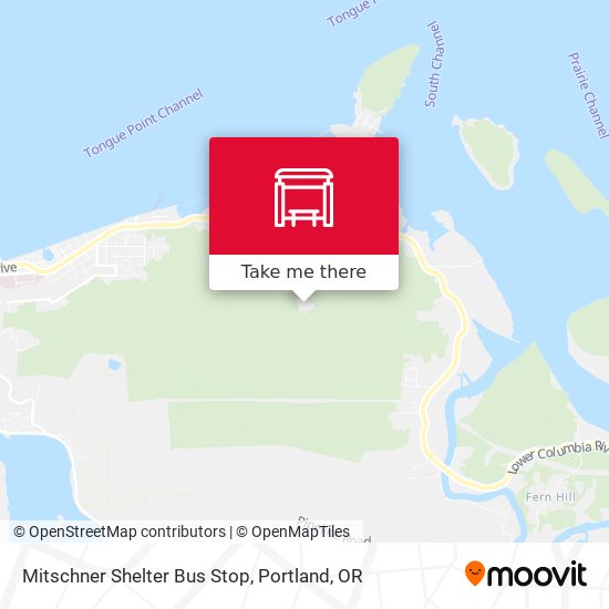 Mapa de Mitschner Shelter Bus Stop