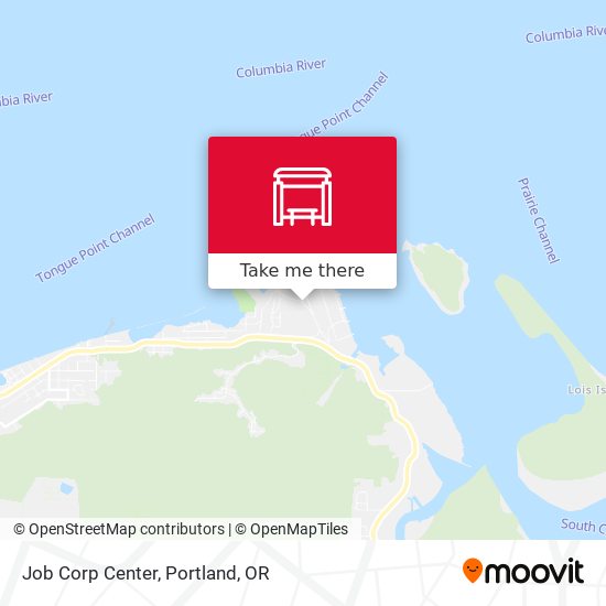Job Corp Center map