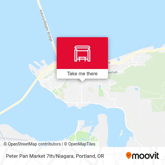 Peter Pan Market 7th/Niagara map