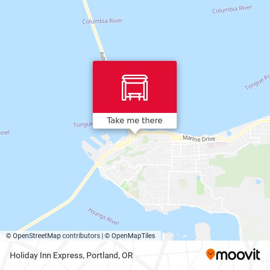 Holiday Inn Express map