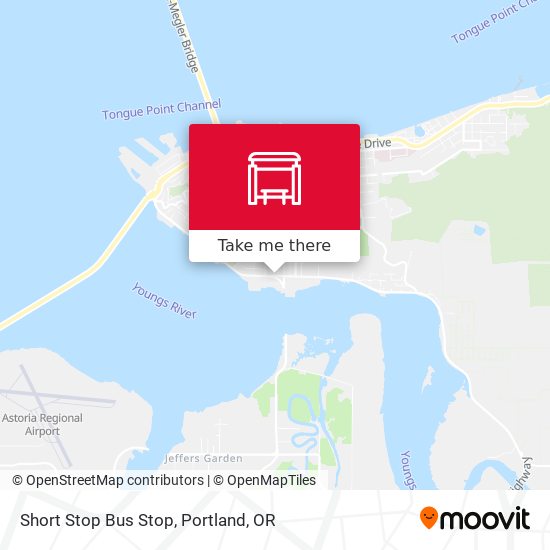 Short Stop Bus Stop map
