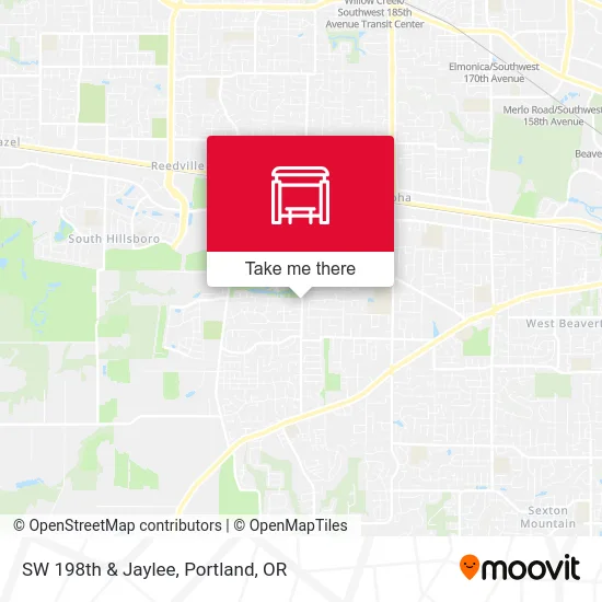 SW 198th & Jaylee map