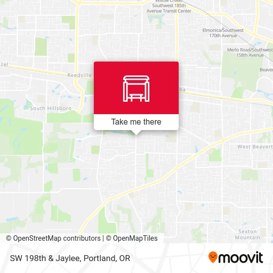 SW 198th & Jaylee map