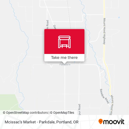 Mcissac's Market - Parkdale map