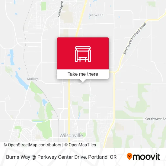 Burns Way @ Parkway Center Drive map