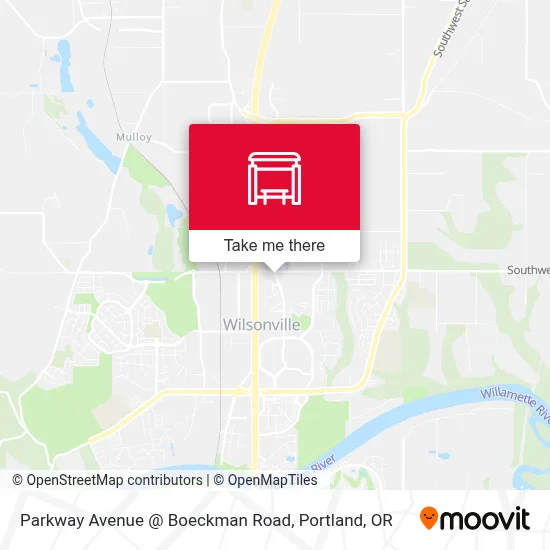 Parkway Avenue @ Boeckman Road map