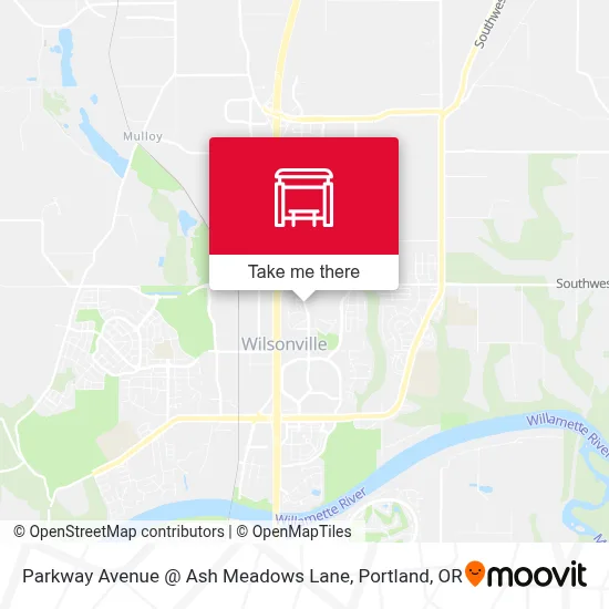 Parkway Avenue @ Ash Meadows Lane map